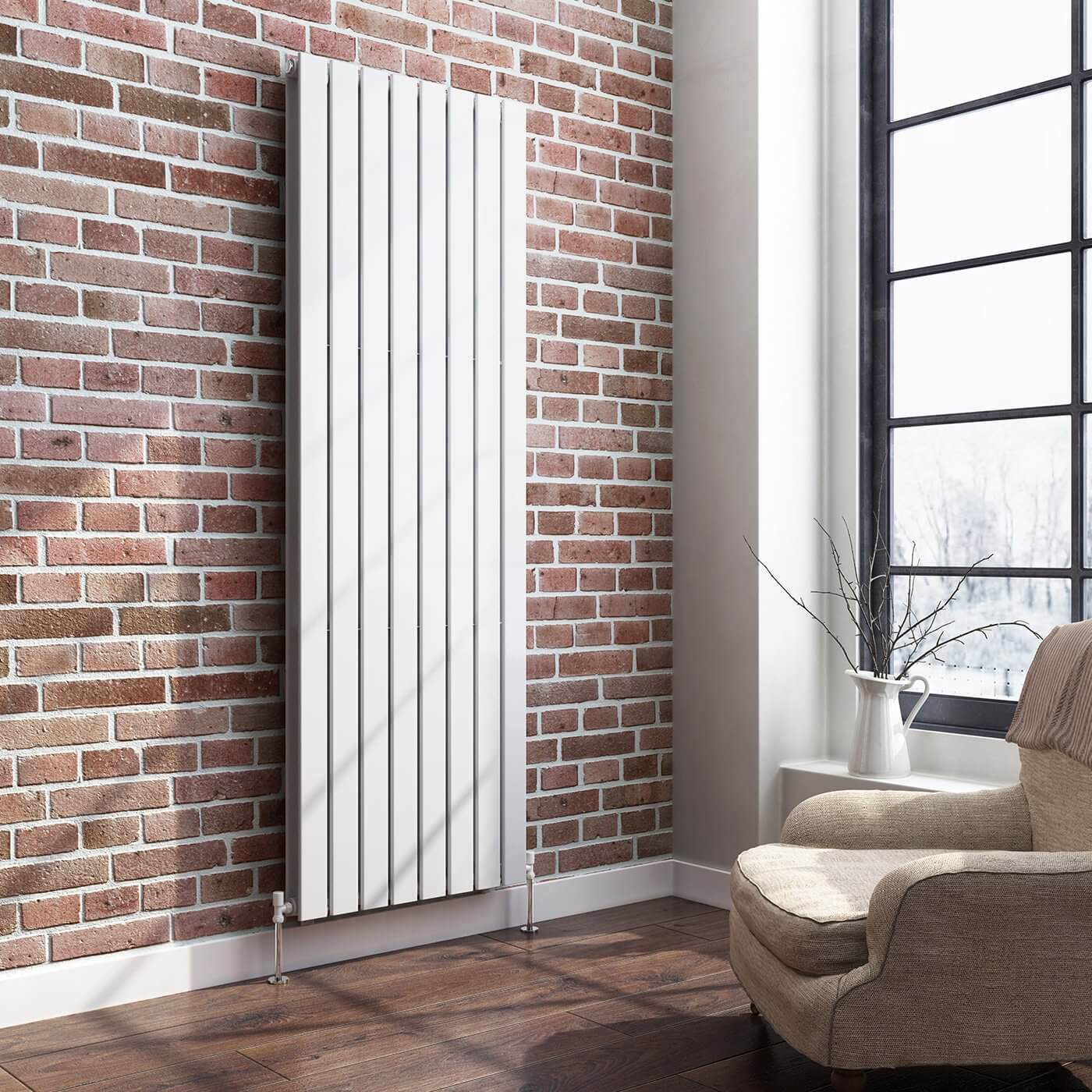 iBathUK Designer Vertical Radiator