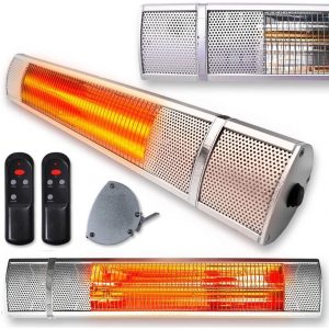 Futura Deluxe Wall Mounted Electric Infrared Patio Heater