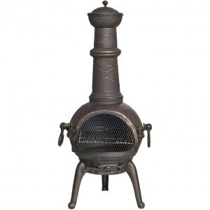 La Hacienda Sierra Cast Iron Chiminea