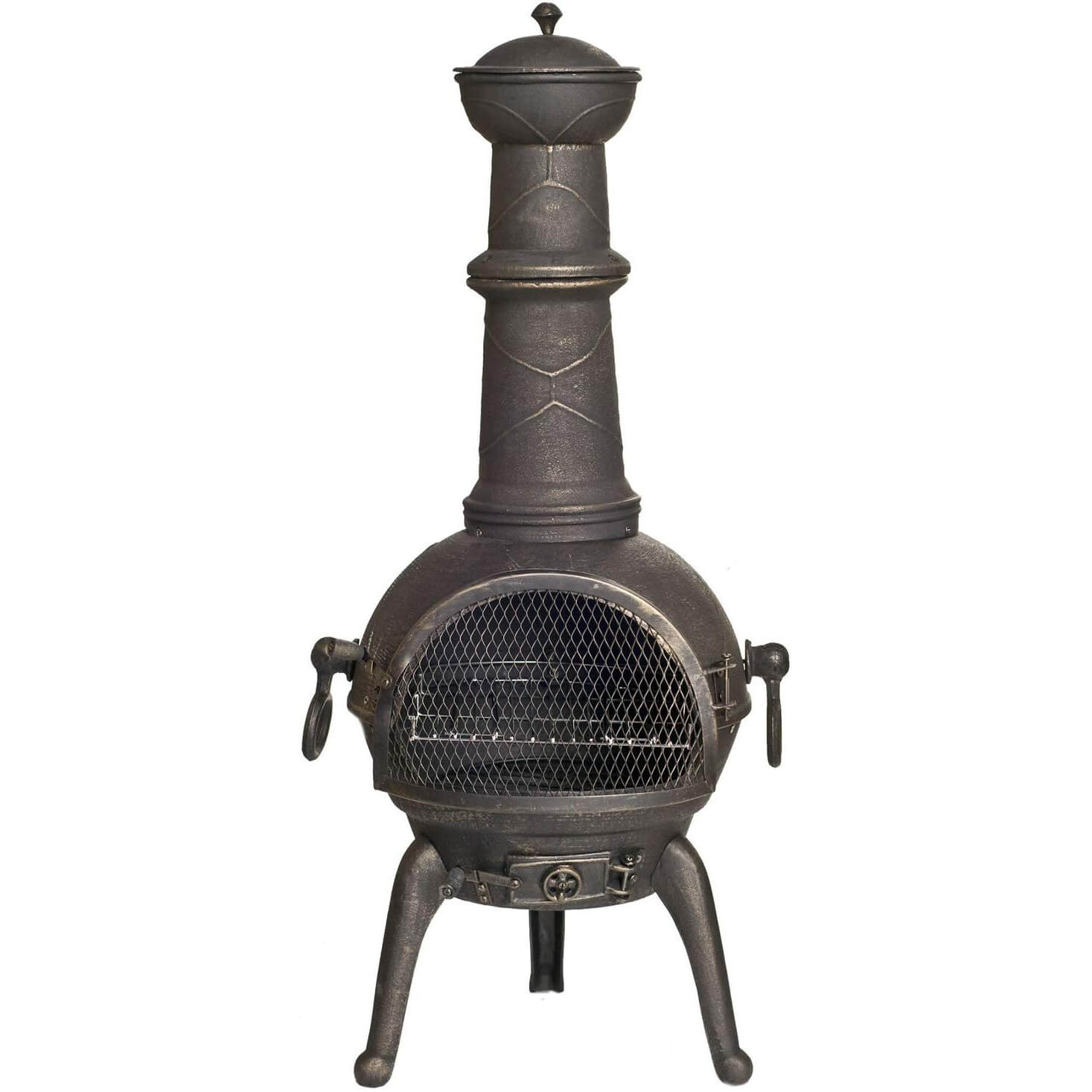 La Hacienda Sierra Cast Iron Chiminea