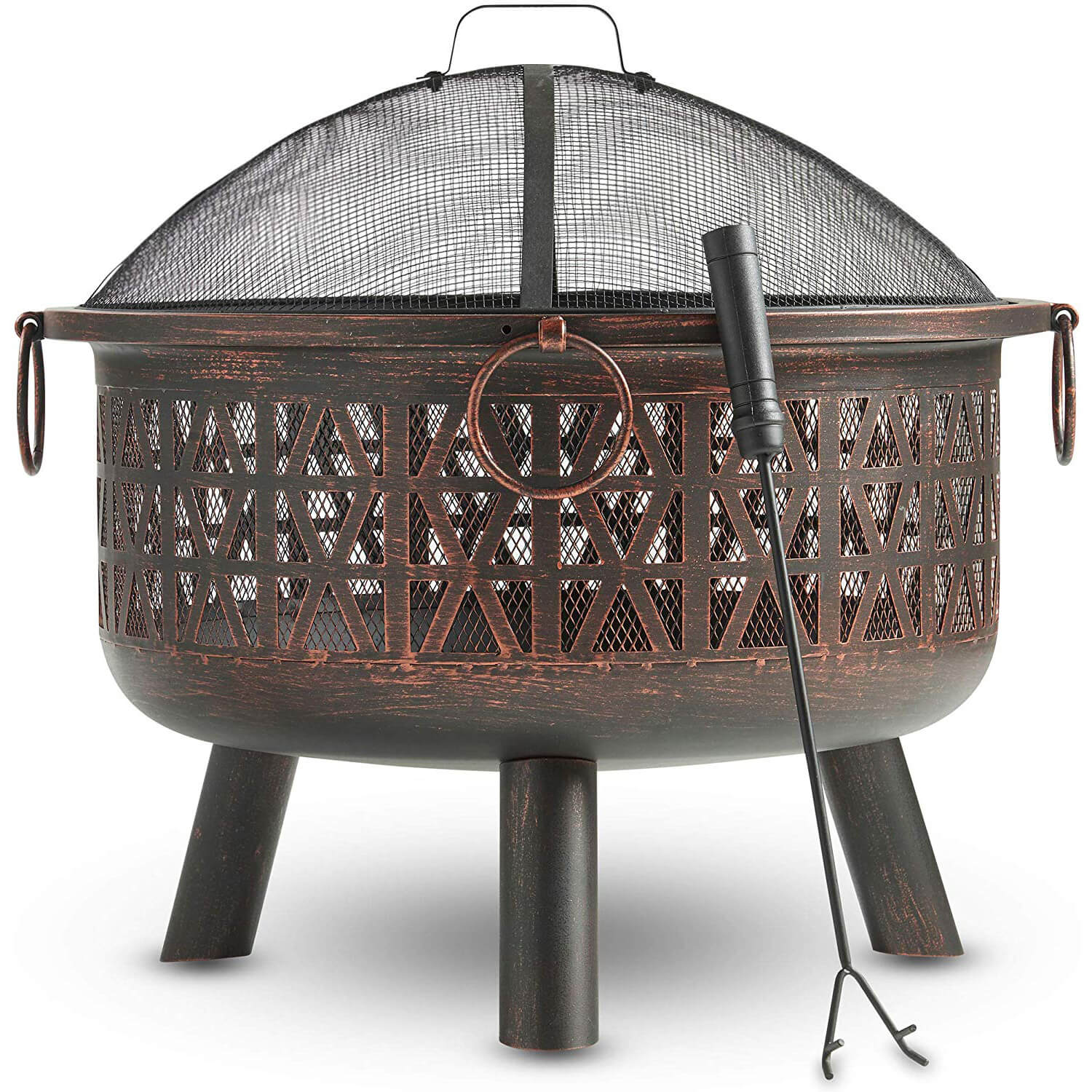 VonHaus Geo Fire Pit Bowl