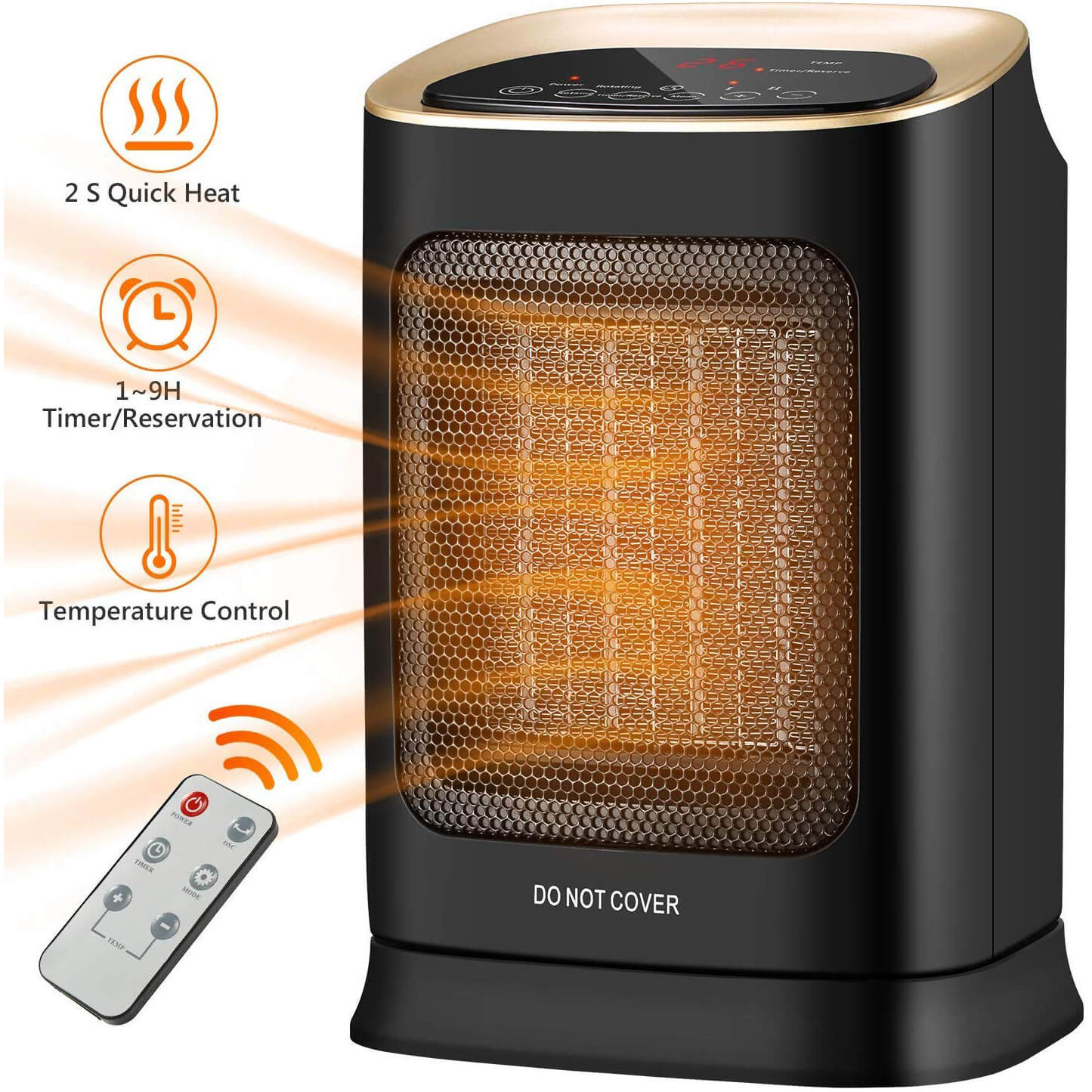 COMLIFE Ceramic Space Heater<