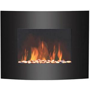 Igenix IG9410 Hamilton Glass Wall-Mounted Electric Fire