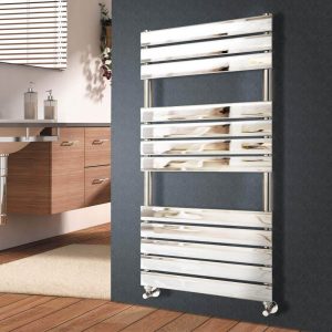 NRG Designer Flat Panel Heated Towel Rail Radiators