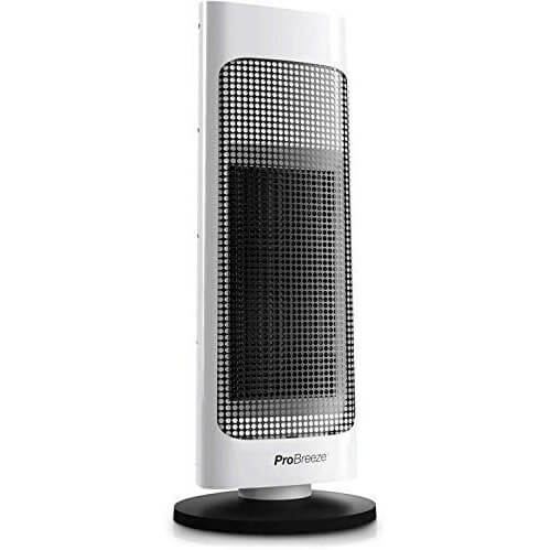 Pro Breeze® 2000W Ceramic Tower Fan Heater