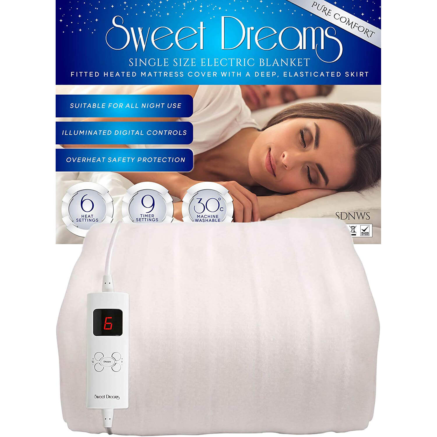 5 pin controller for homefront electric blankets