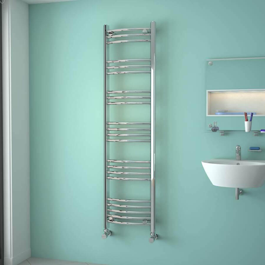 VeeBath Westbury Curved Heated Towel Rail Radiators