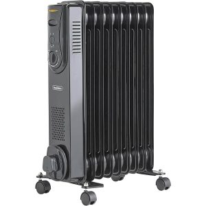 VonHaus Oil Filled Radiator - Black