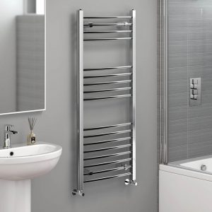 iBathUK Curved Heated Towel Rail Radiators