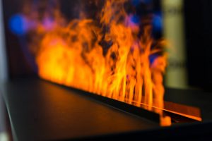 Gas Fireplace Flames