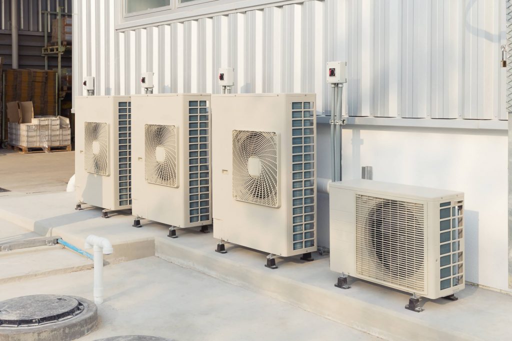 HVAC components used for heating ventilation and cooling