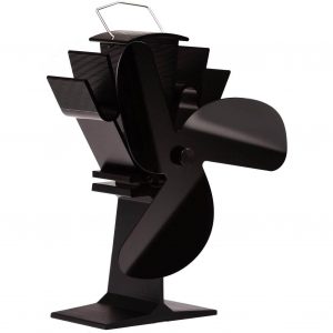 TOMERSUN 3 Blades Heat Powered Stove Fan