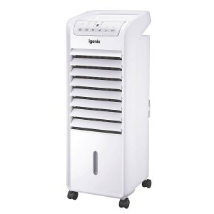 YOURLITE Evaporative Air Cooler Humidifier Speeds Water Tank Office Home Modern White