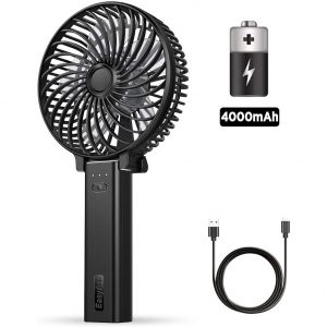 EasyAcc 4000 mAh Upgraded Handheld Fan