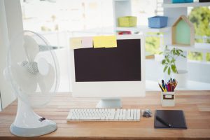 Fan on Desk