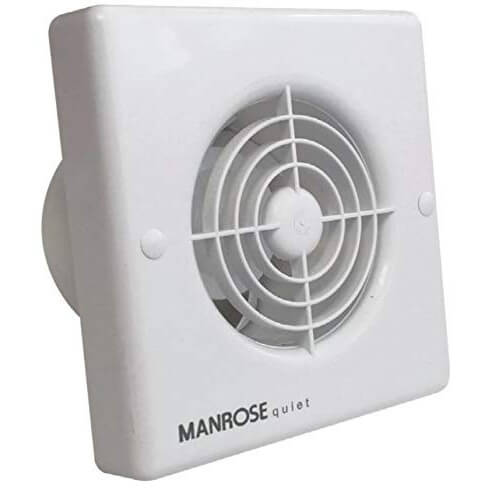 Manrose QF100T Quiet Extractor Fan with Timer