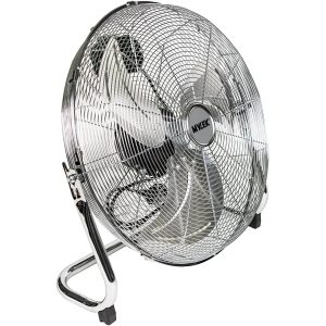 MYLEK 18 High Velocity Floor Fan Chrome Cool Cold Air Circulator