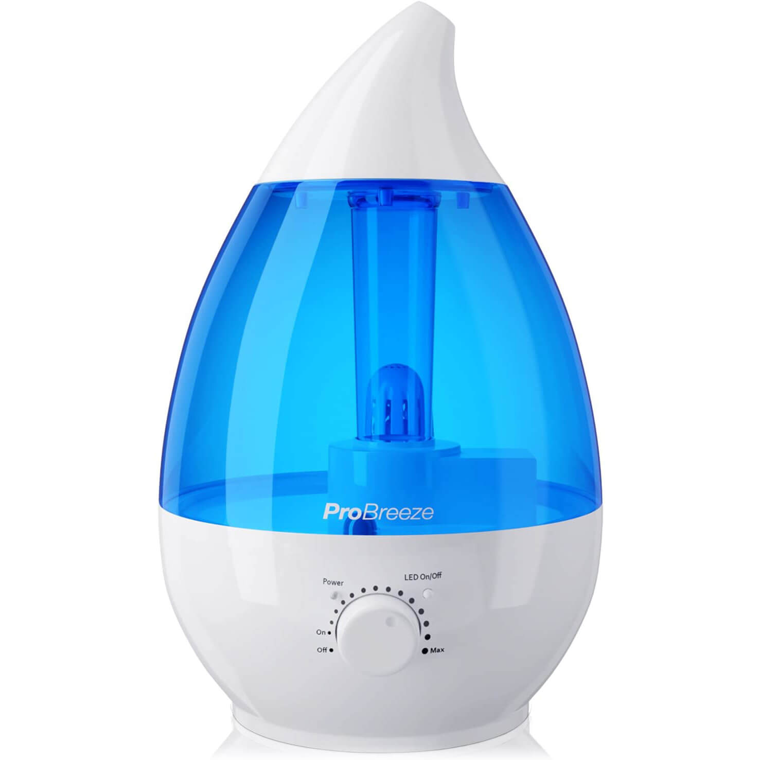 Pro Breeze® 3.8L Large Ultrasonic Cool Mist Humidifier