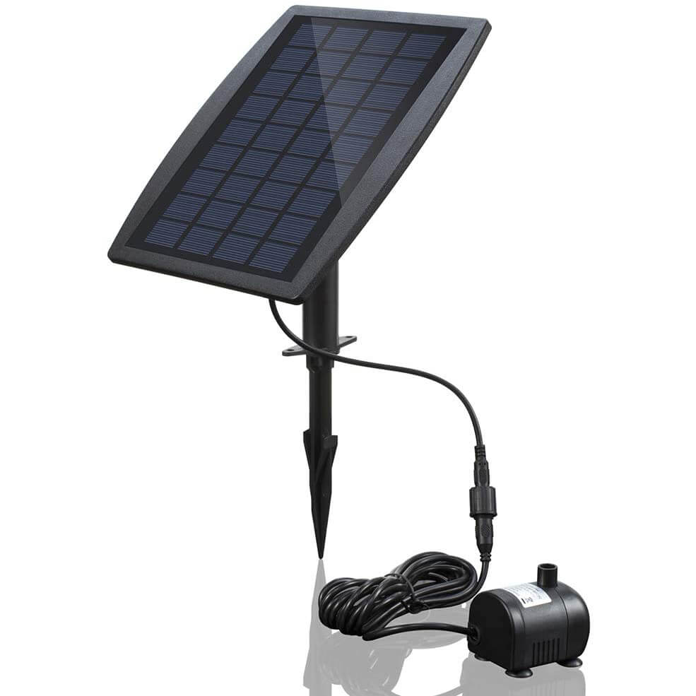 Solar Pond Pump 1,5W 140l/H Solar Pump Garden Pond Set Pump Set Esotec 101905 Solar Pond Pump 1,5W 140l/H Solar Pump Garden Pond Set Pump Set Esotec 101905