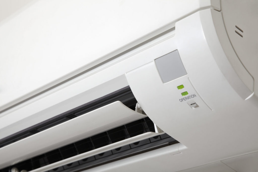 Outdoor air conditioning unit for a fixed home cooling system
