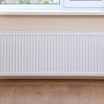 Radiator under window