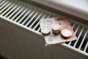 Money on home radiator