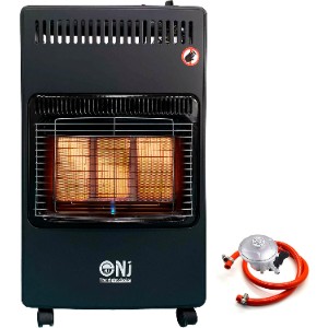 Portable Gas Heater Indoor Mobile 4.2kW Set