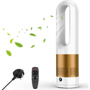 Qbiower Bladeless Tower Fan