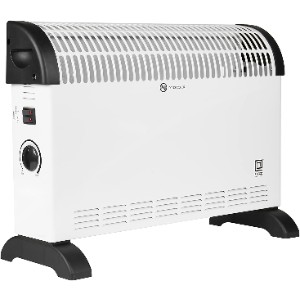 PIFCO 2kW White Convector Heater