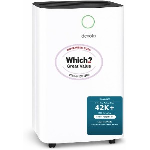 Devola 12L/Day Low Energy Dehumidifier