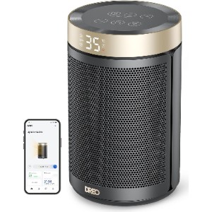 Dreo Smart Electric Heater, 1500W Energy Efficient Space Heater