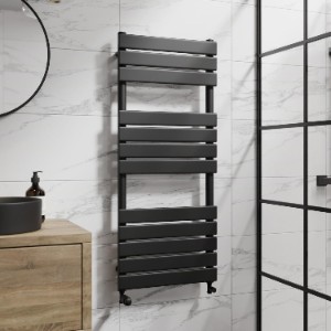 DuraTherm 1200 x 500mm Heated Towel Rail Radiator