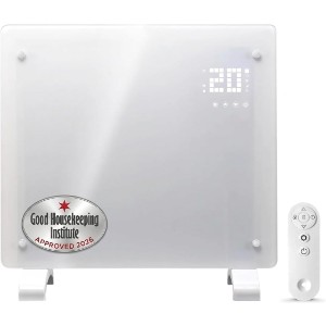 Devola WiFi Enabled Smart Electric Glass Panel Heater 1000W