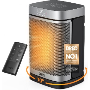 Dreo 1500W Compact Oscillating Ceramic Heater