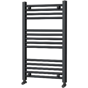 Go Bathrooms Nola Grey Heated Towel Rail Radiator