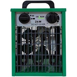 Gardeners Corner Hydroponics 2kW Indoor Greenhouse Heater