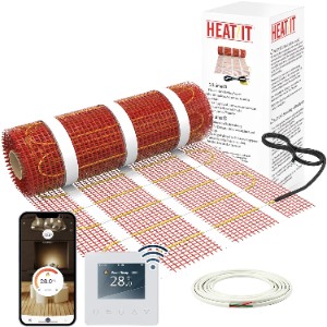 HEATIT 200W 4m² underfloor heating kit with ET-81 thermostat