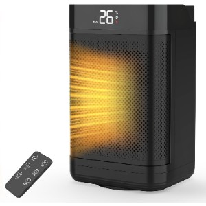 Air Pro Portable Electric Space Heater 10 Inch Energy Efficient