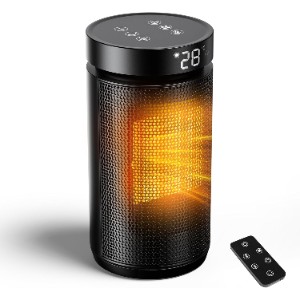 Electric Heater 1500W PTC Ceramic Fan Heater with Remote Control