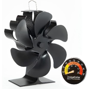 JossaColar 6-Blade Log Burner Fan
