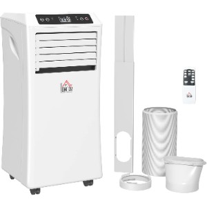 HOMCOM 10,000 BTU 4-in-1 Portable Air Conditioner