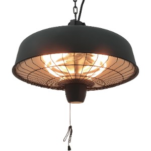 Outsunny 1000W/2500W Infrared Halogen Electric Patio Heater Ceiling Hanging