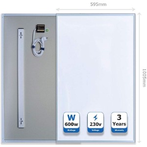 ENER-J 600W infrared panel heater