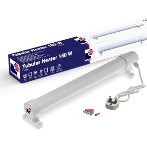 Morris 3ft tubular heater for shed