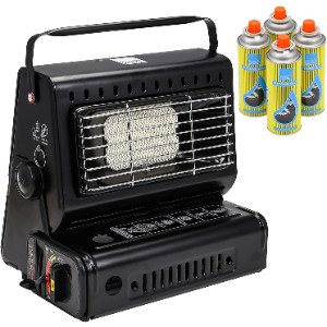 Taylor and Brown 2 in 1 Portable Gas Heater and Stove