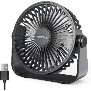 TriPole USB Desk Fan