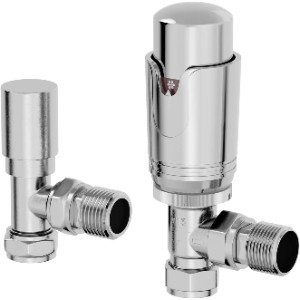 DuraTherm chrome TRV set
