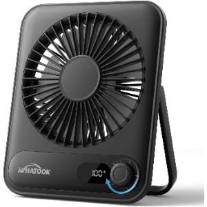 WHATOOK Mini Desk Fan USB