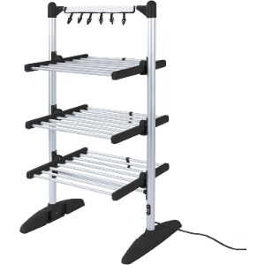 Duronic CA30 BK 3-Tier Electric Clothes Airer 300W
