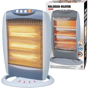 1200W Halogen Heater with Oscillating Function